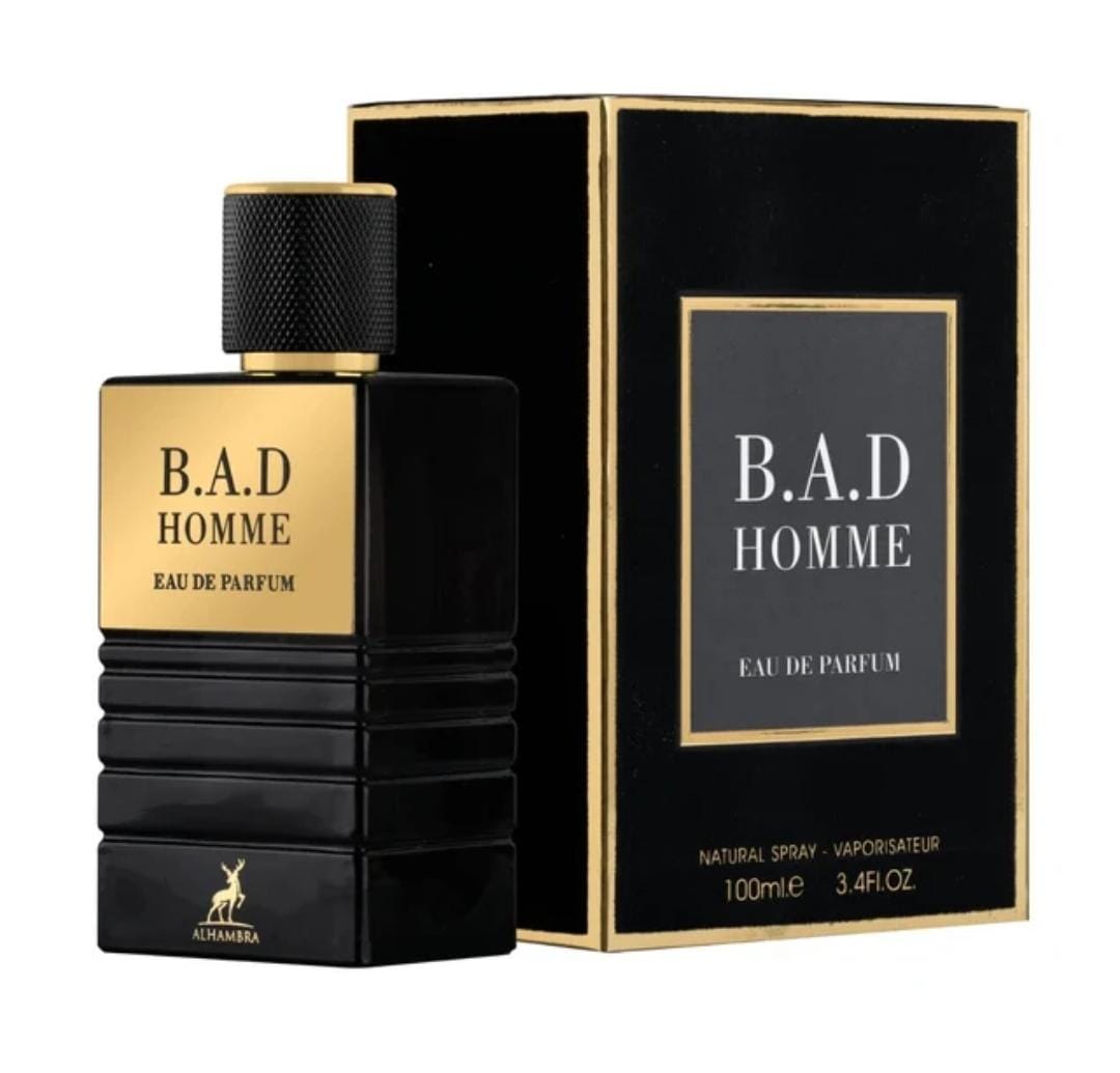 BAD HOMME EDP 100ML (3.4 OZ) BY MAISON ALHAMBRA