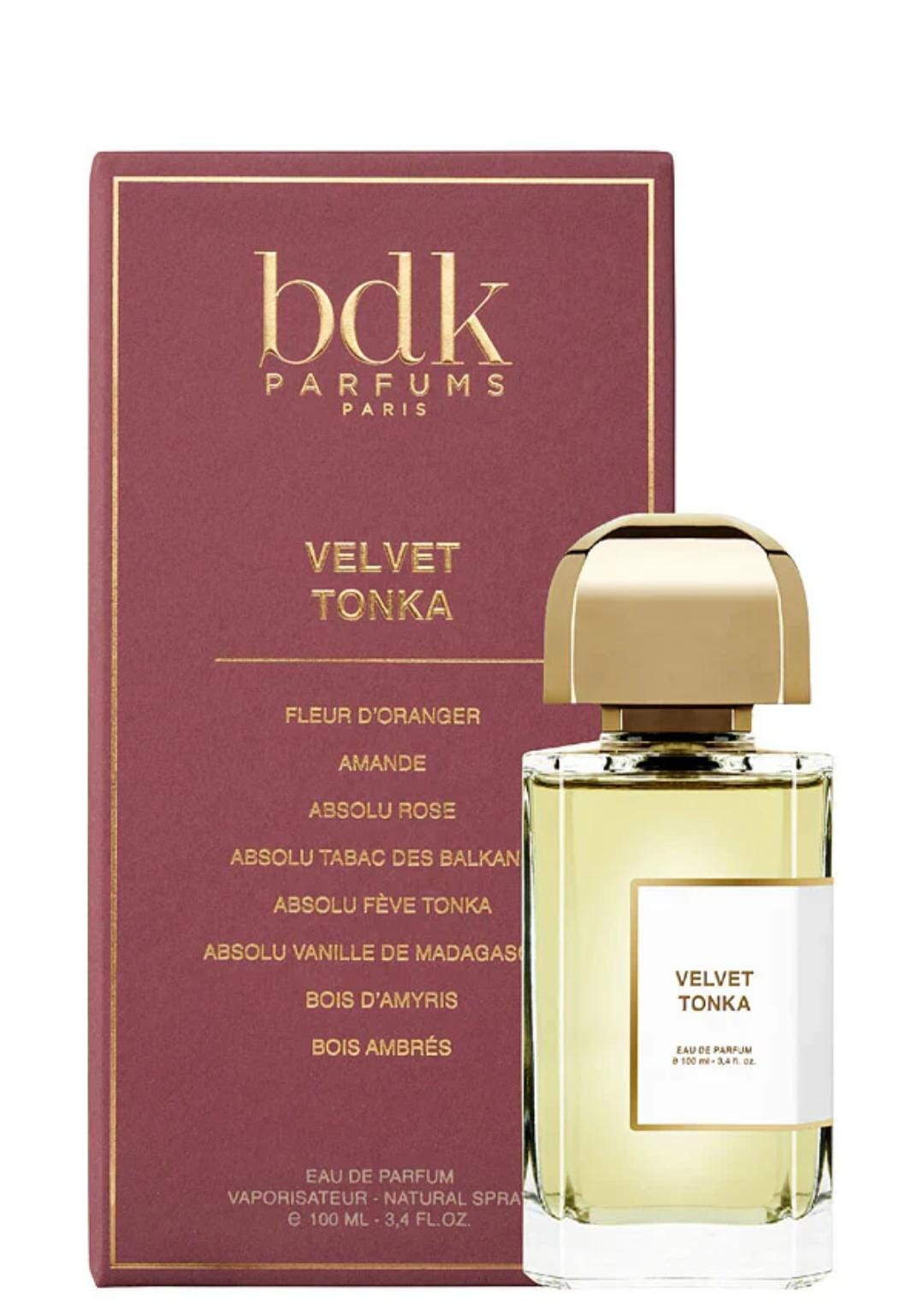 VELVET TONKA EDP 100ML BY BDK