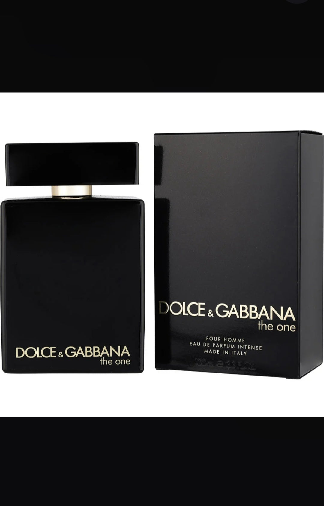 THE ONE INTENSE EDP 100ML FOR MEN BY DOLCE&CABBANA