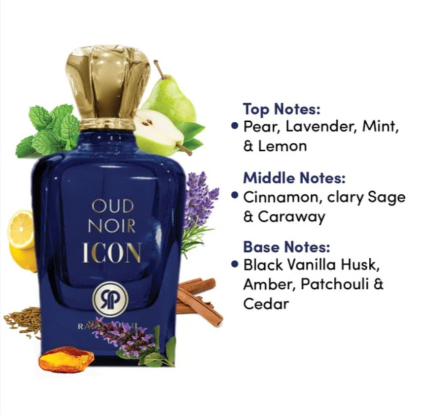 OUD NOIR ICON EDP 100ML BY RAIL PHALAIL