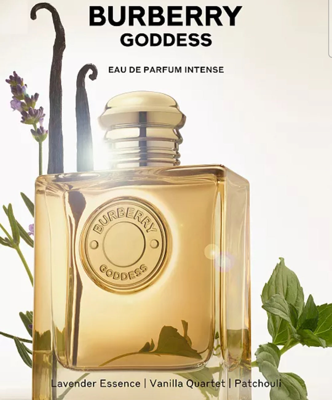 GODDESS INTENSE EDP 100ML FOR WOMEN BY BURBERRY