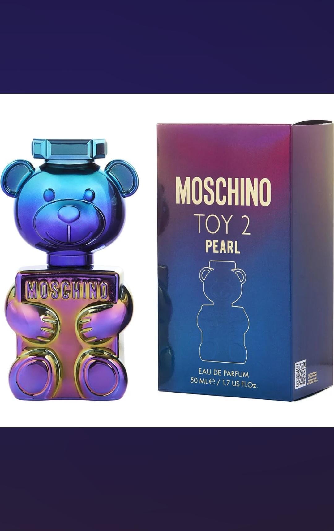 TOY 2 PEARL EDP 100ML UNISEX  BY MOSCHINO